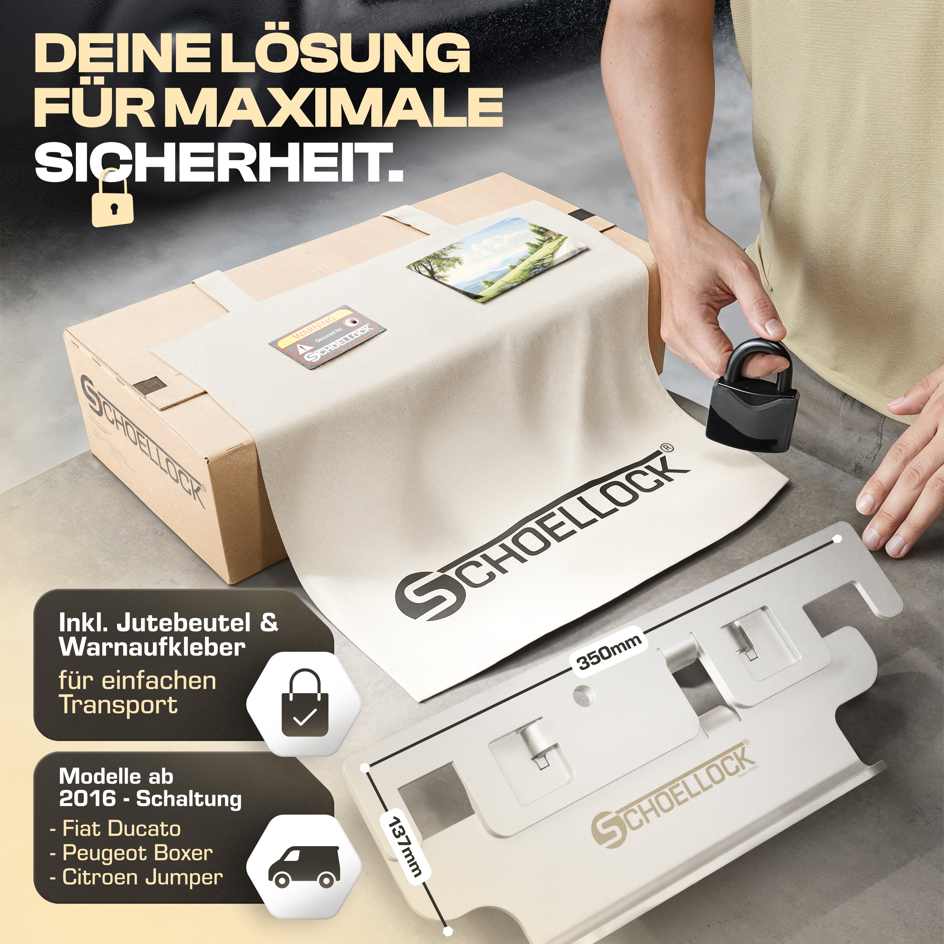 Fiat Ducato, Citroen Jumper und Renault Boxer ab Baujahr 2016, Schaltgetriebe